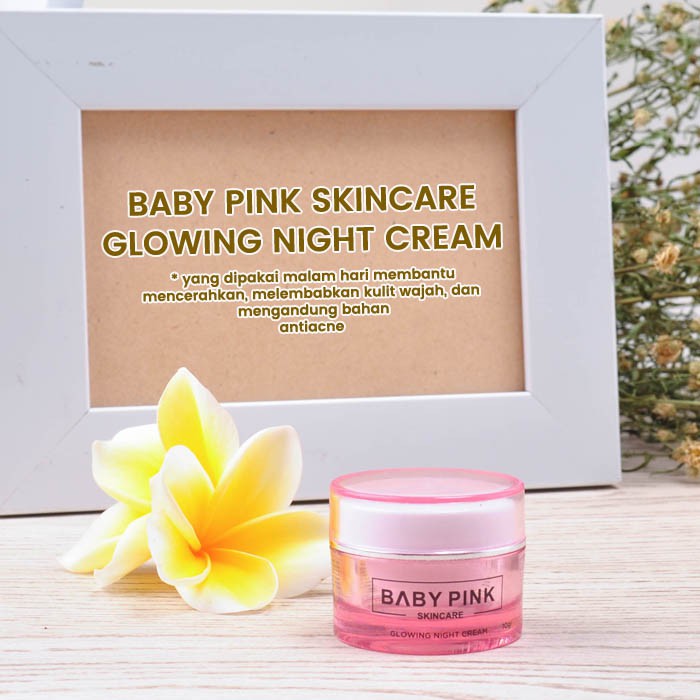 Baby Pink Skincare Whitening Series Bikin Glowing dan Bebas Jerawat Perawatan Wajah Halal Aman BPOM