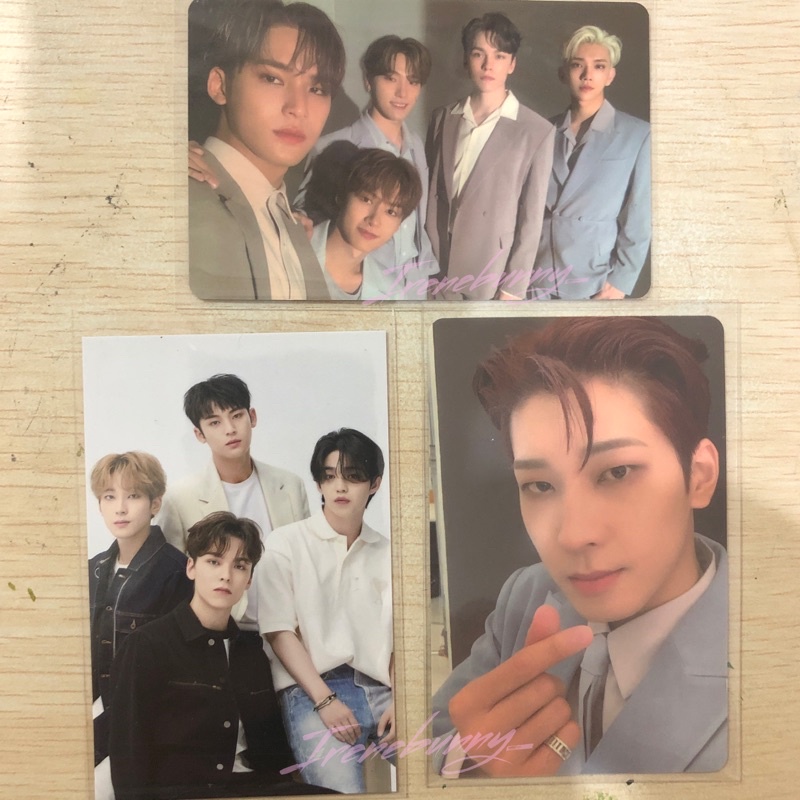 TC trading Card Seventeen Wonwoo Mingyu Incomplete Tc Caratland Hip Hop Unit