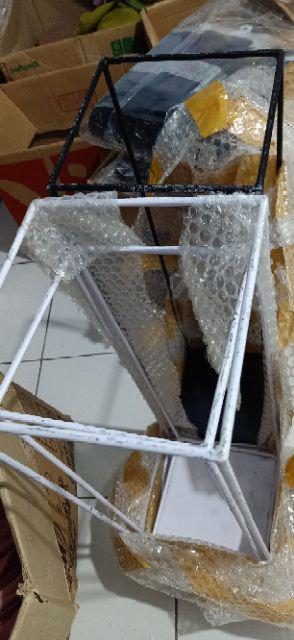 Murah Shopee Stending Pot Kotak D18 Home Dekoraso Shabby