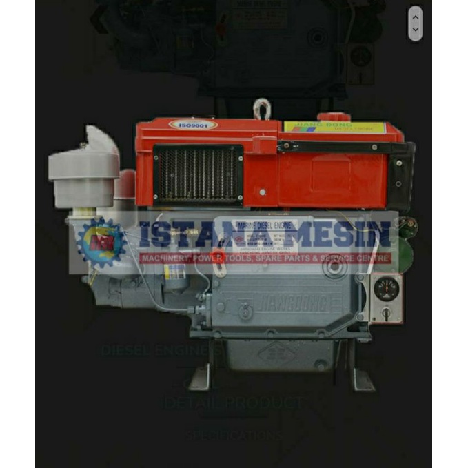 MESIN DIESEL SERBAGUNA 16PK RADIATOR STARTER JIANGDONG S1100 AND