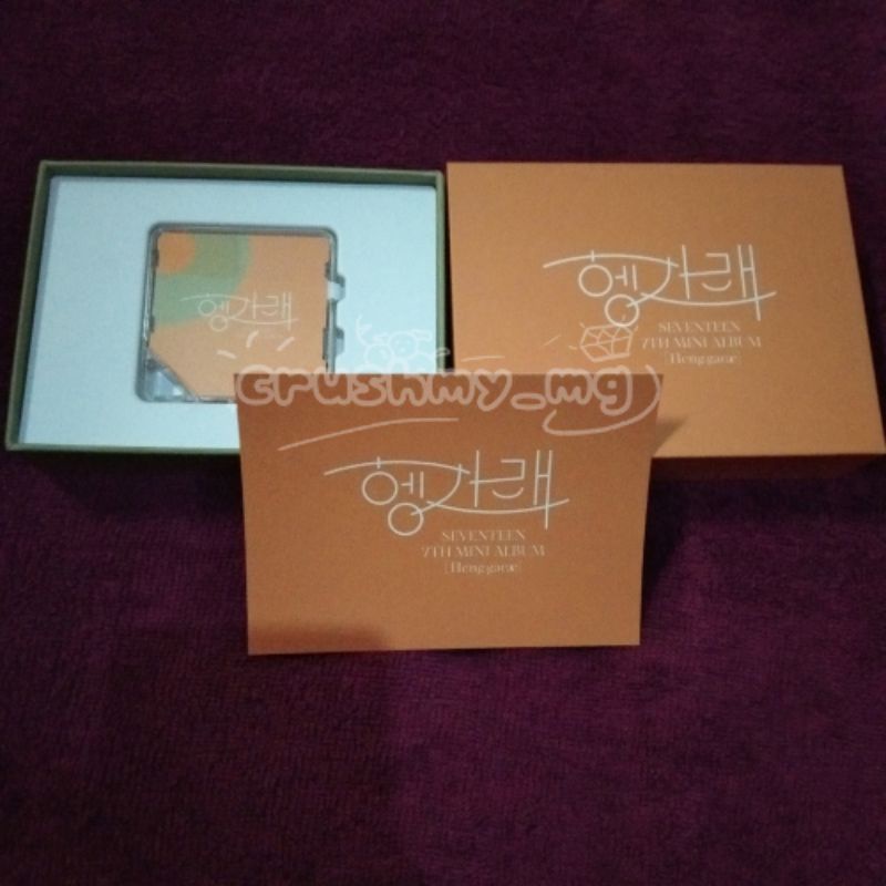 ALBUM KIHNO KIT ONLY SEVENTEEN HENGGARAE
