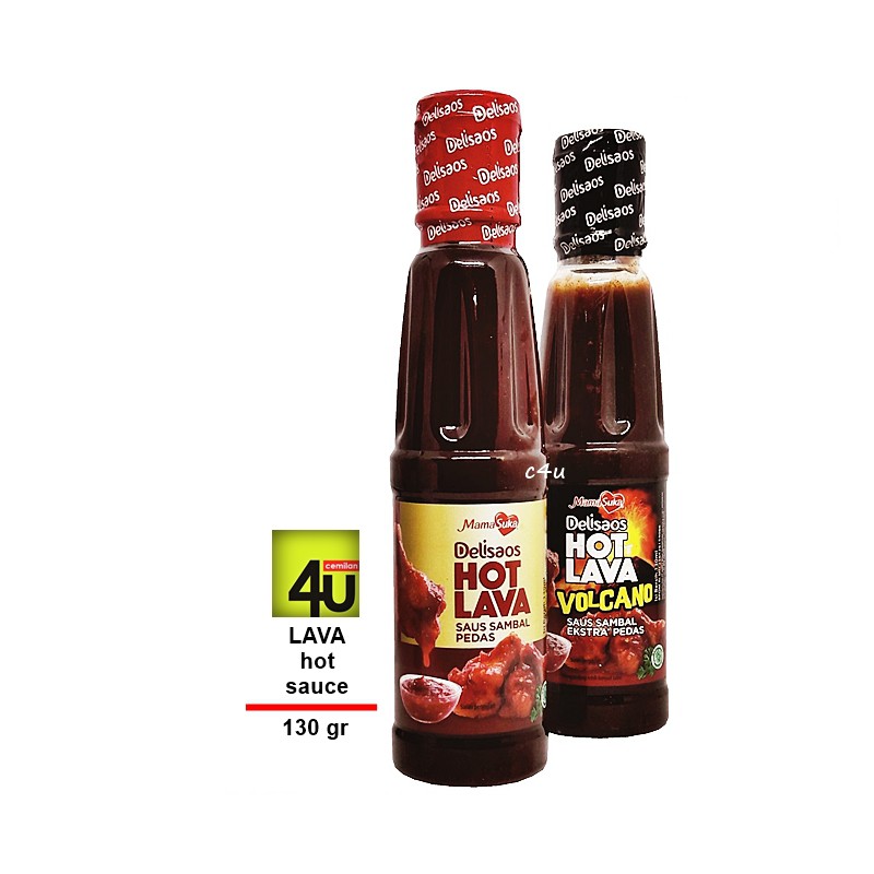 

Mamasuka HOT LAVA Saus Sambal - 130 ml Delisaos