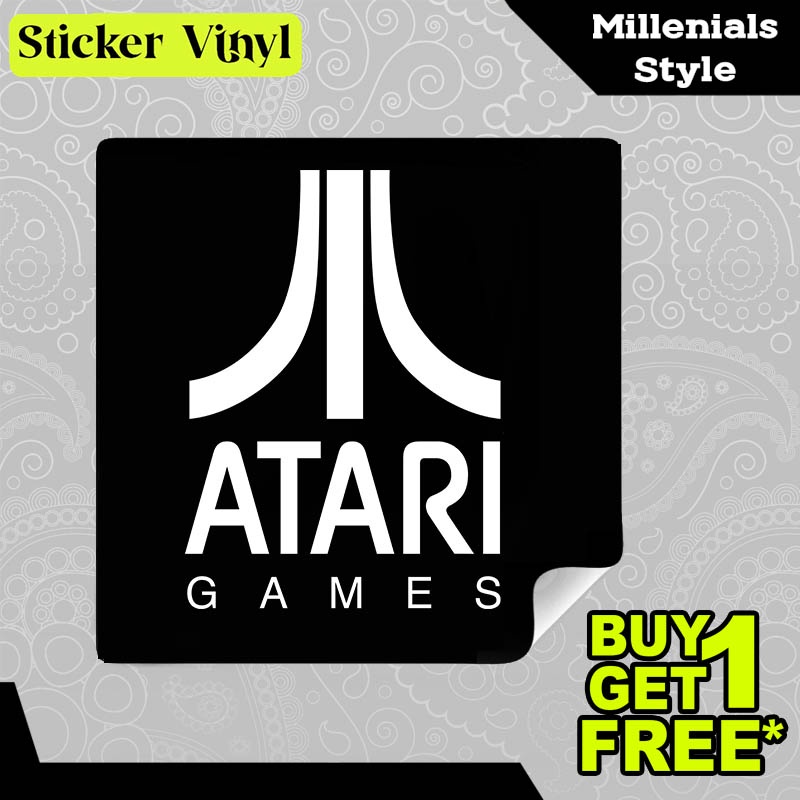 

Stiker Sticker Atari Games Gambar Unik Desain Keren dan Kekinian Aesthetic Bahan Vinyl Satuan Anti Air