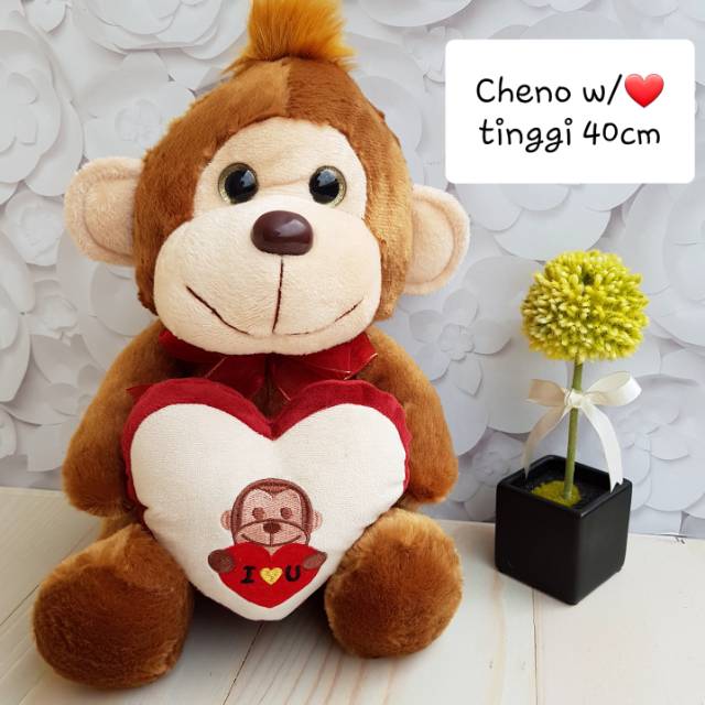 Boneka Animal cheno with love