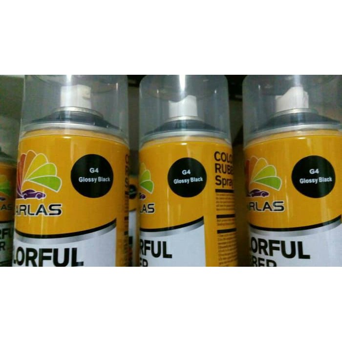 Carlas Rubber Paint G4 Black Glossy