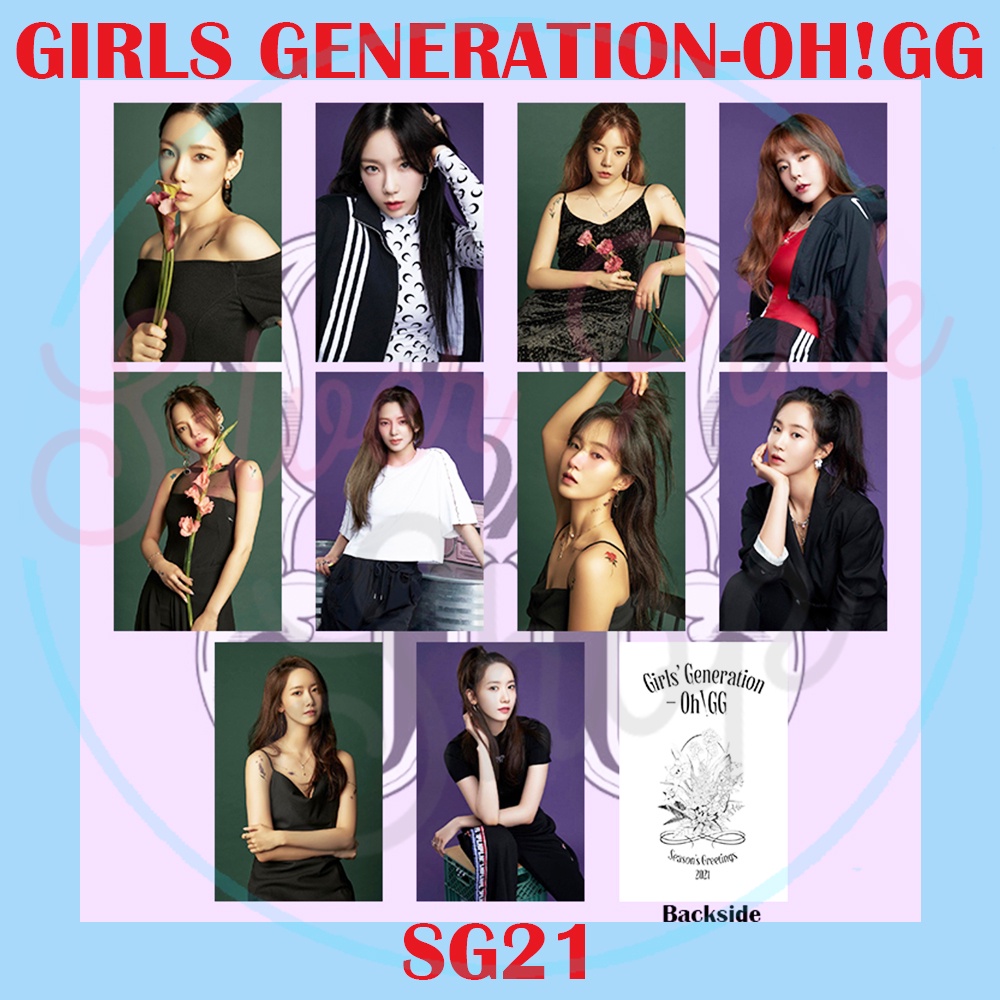 Photocard SNSD / Girls Generation Oh!GG