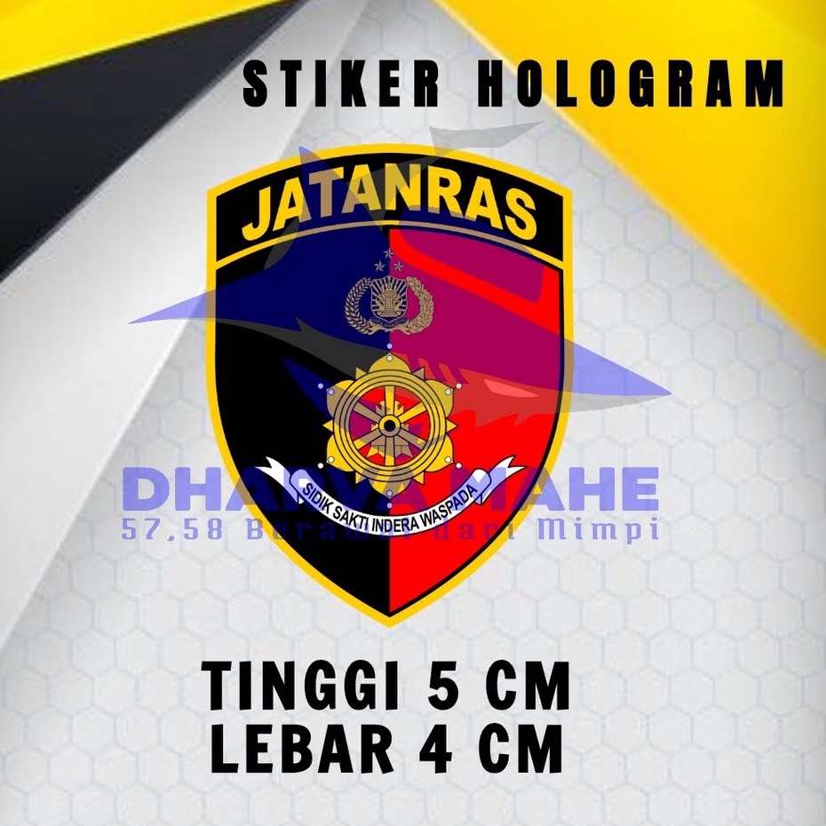 

Jatanras, Stiker Jatanra, Stiker Polisi, Stiker Polri