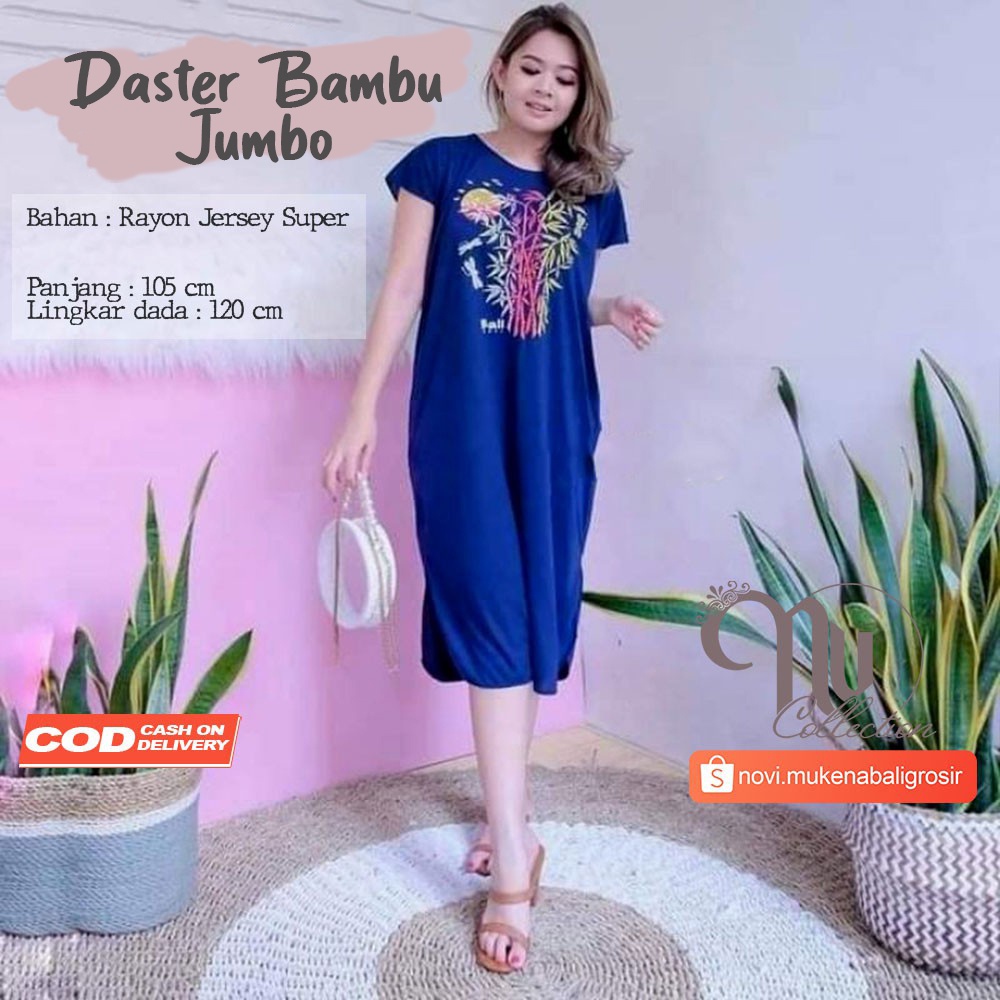 DASTER BAMBU JUMBO BALI KAIN HALUS