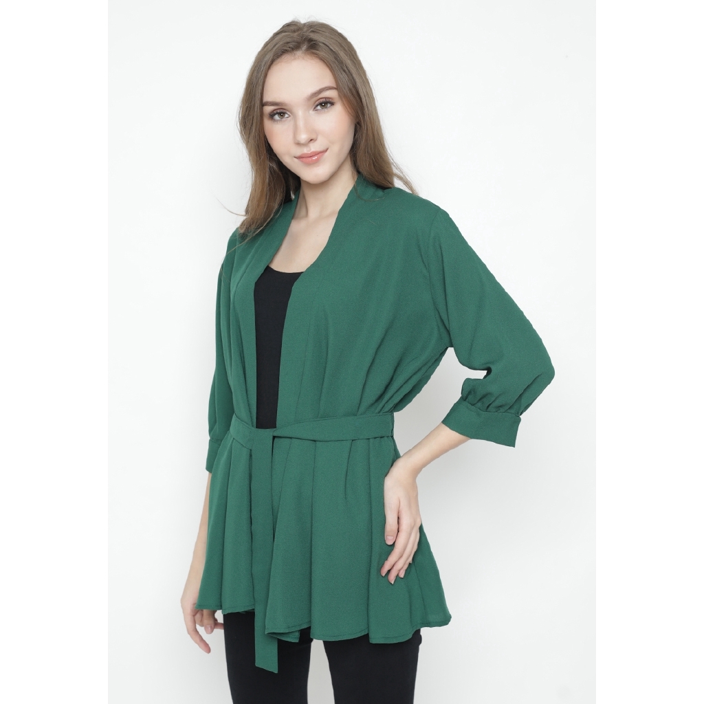 MINEOLA Atasan Wanita Kimono Lengan Panjang Shopee Indonesia MINEOLA Atasan Wanita Kimono Lengan Panjang Shopee Indonesia