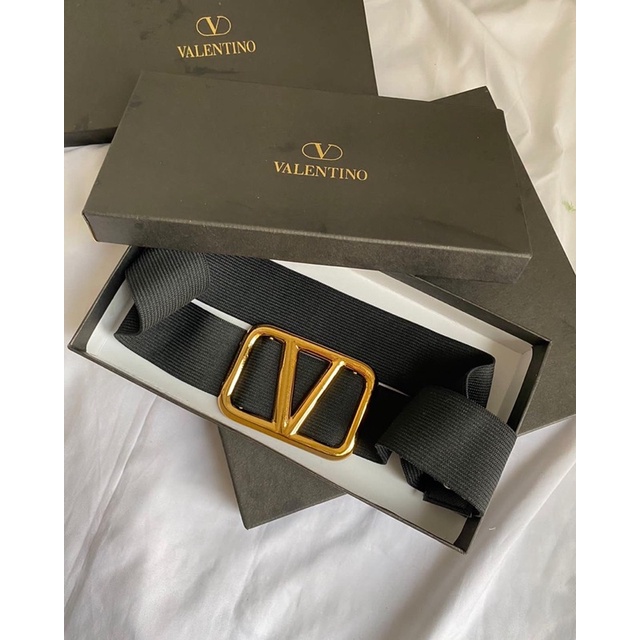 SABUK BELT KARET VALENTINO GRATIS BOX