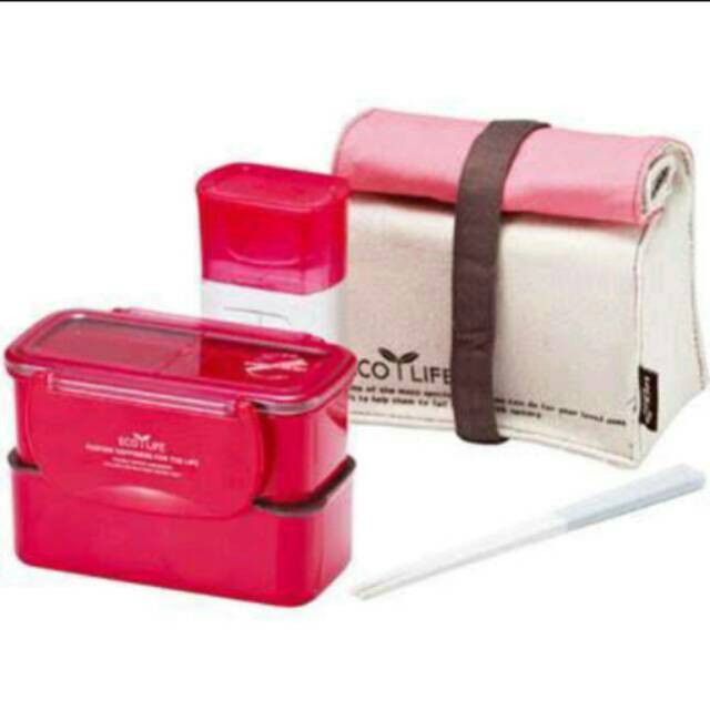 Lock n lock mini lunch box dan slim lunch box
