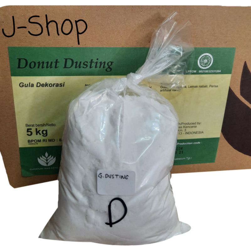 

GULA TABUR DONAT 250GR/GULA PUTRI SALJU/GULA DUSTING
