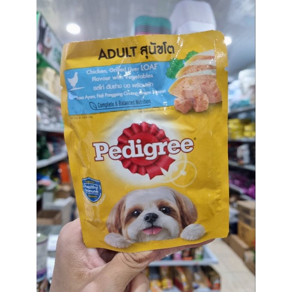 Pedigree Pouch Adult 80GR - Makanan Basah Saset Anjing Dewasa Puppy