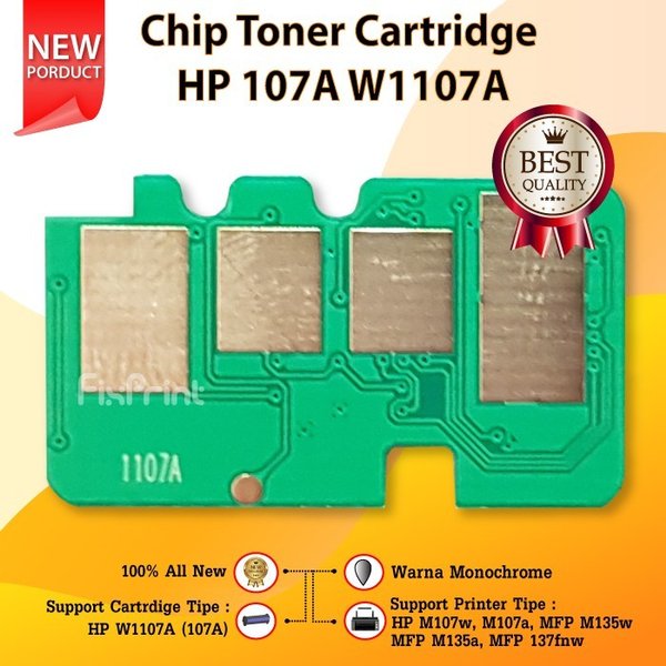 Chip W1107A 107A-HP LaserJet M107 M135 M137-1K