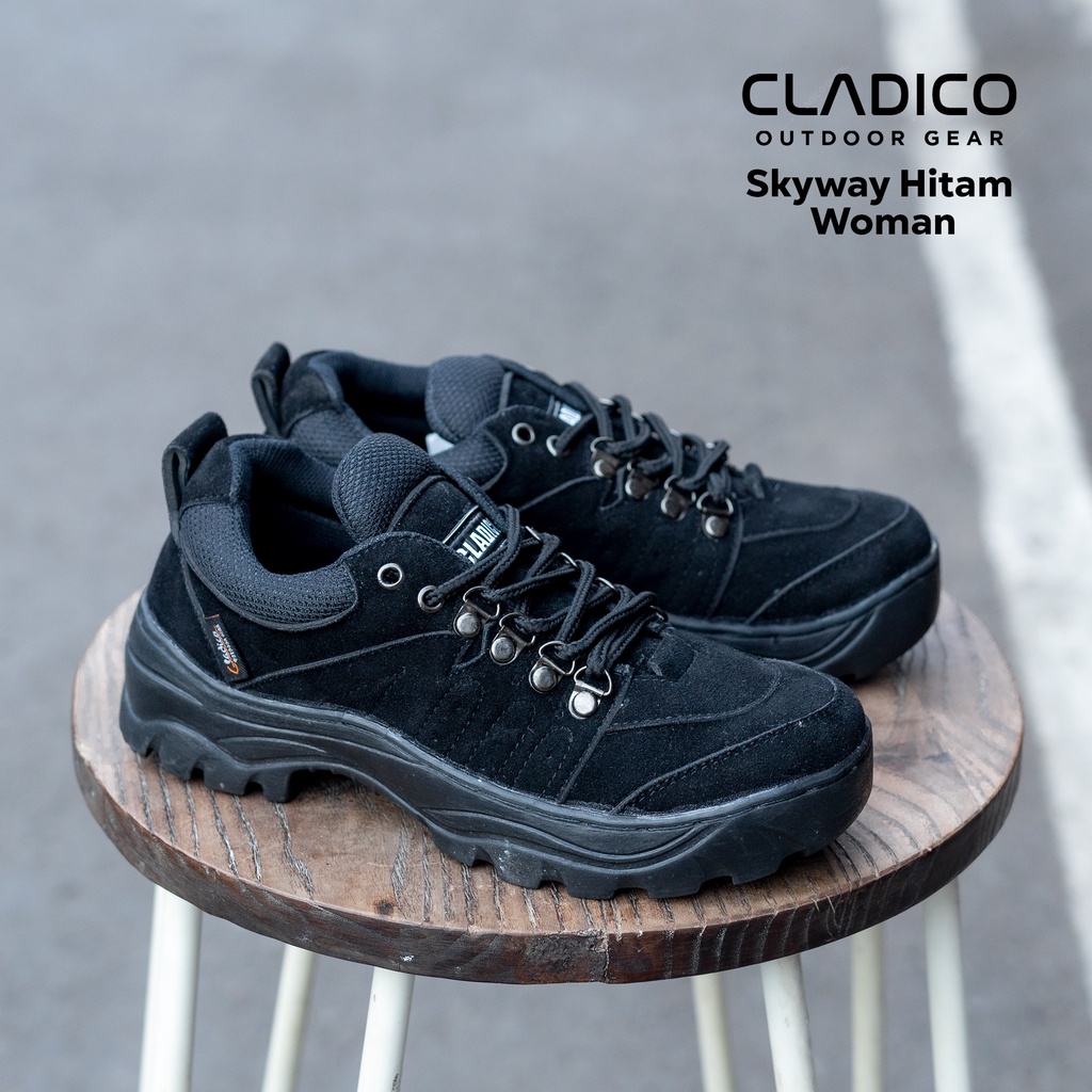Sepatu Safety Wanita Ujung Besi Boots Model Sport Original Sefty Cewek Cladico Skyway