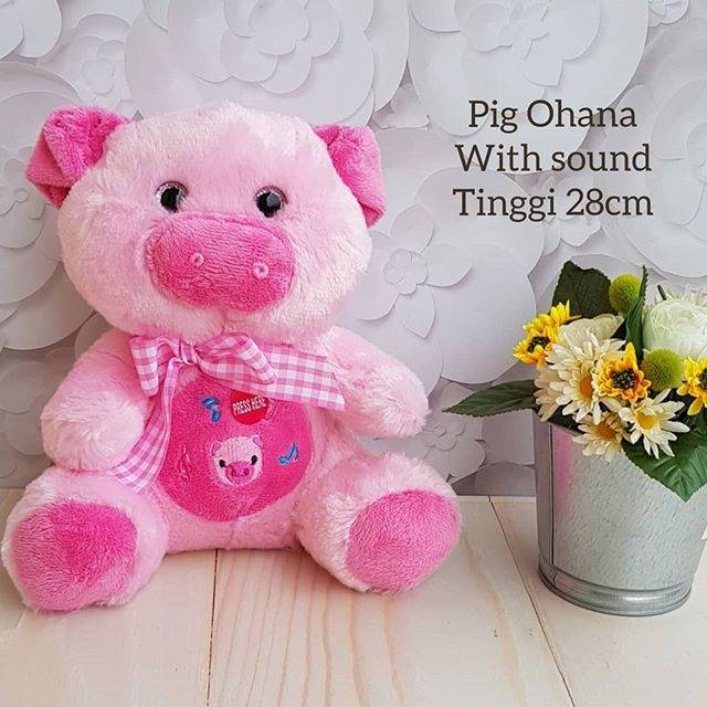 Boneka pig with sound
