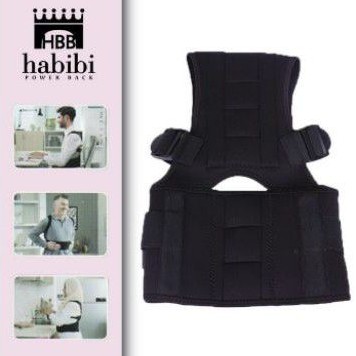 Habibi power back alat terapi tulang punggung penyangga pinggang sabuk kesehatan tulang punggung