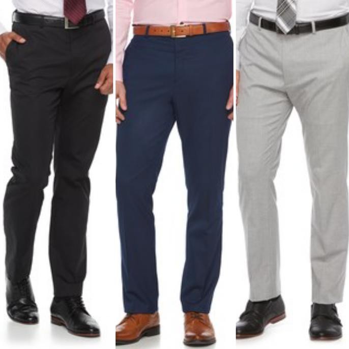 Celana Bahan Kantor Kerja Apt. 9 Premier Flex Original .Aruansy.Olshop