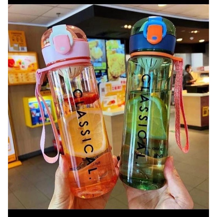 BOTOL MINUM ANAK ESKLUSIF CLASSICAL BPA FREE 800ML BAHAN TEBAL