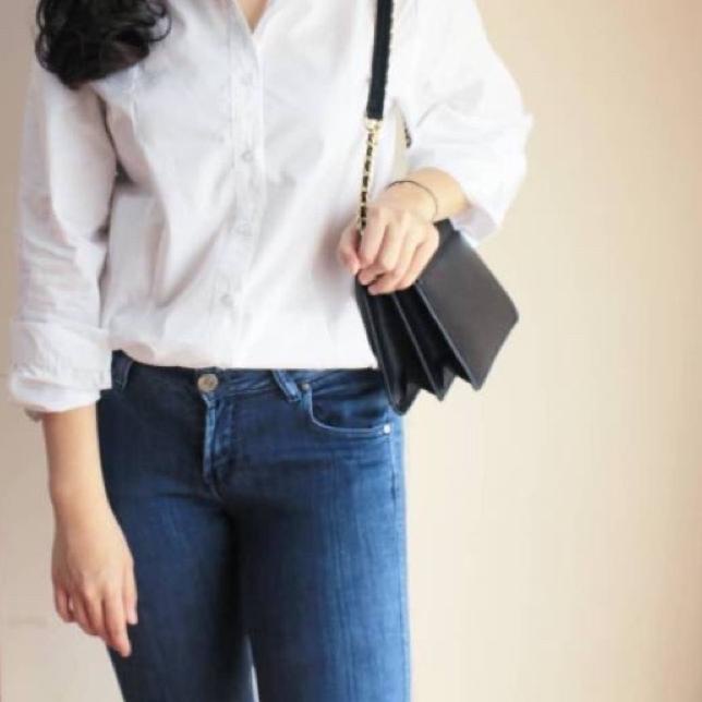 ❀ Kemeja Putih Cewek | Kemeja Putih Wanita Lengan Panjang | Kemeja Formal Wanita | Keja Kerja Wanita