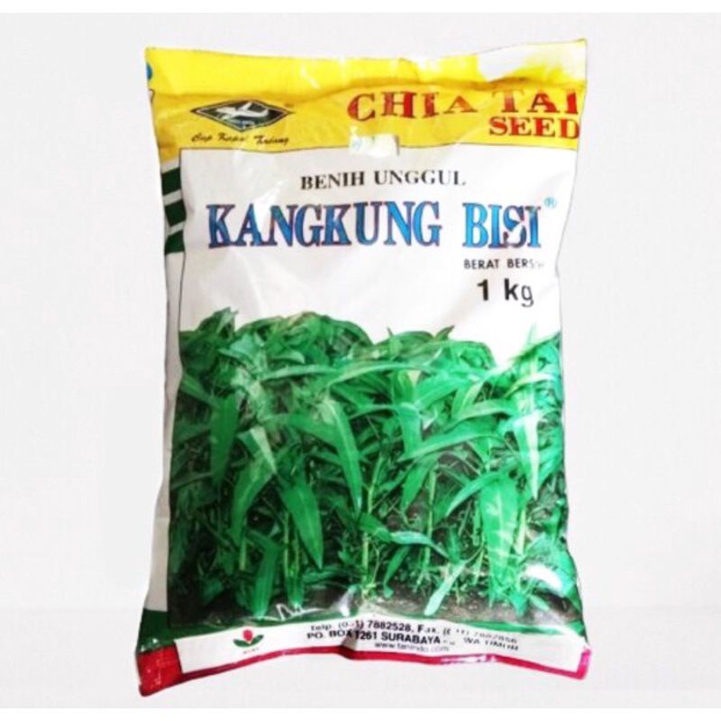 Benih unggul kangkung Bisi isi 1 kg