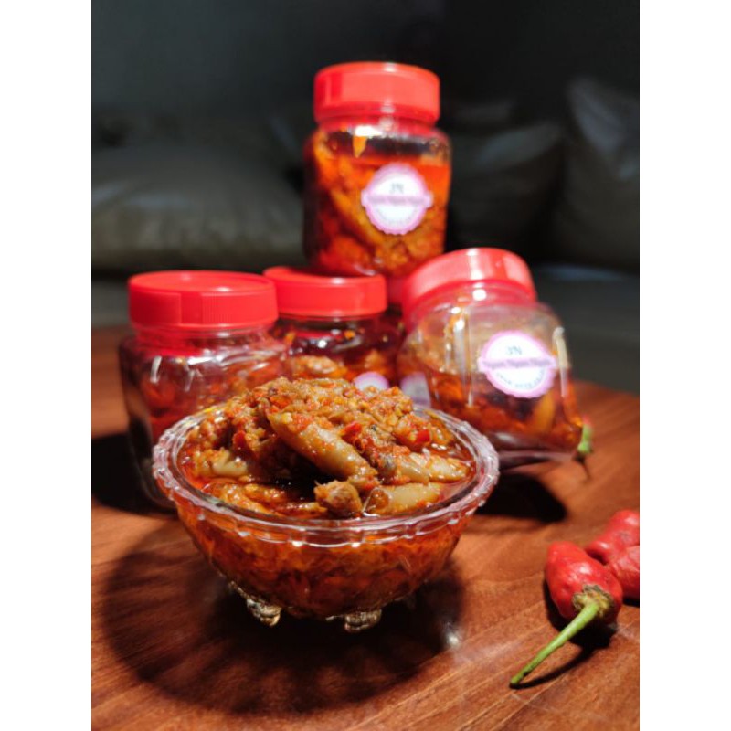 

sambal Baby Cumi asin / sambal cumi