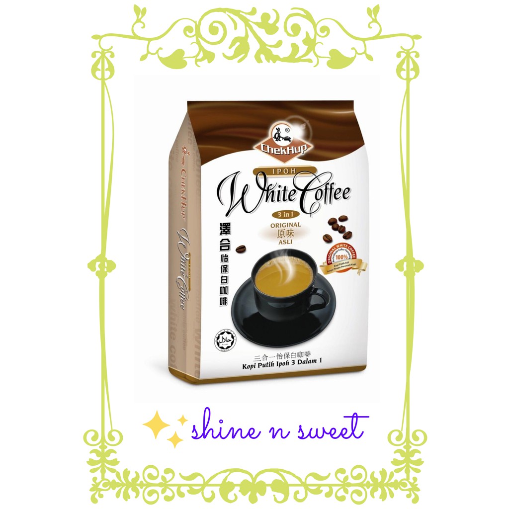 

Chekhup White Coffee Original 3in1 / Chek Hup White Coffee Original 3 in 1