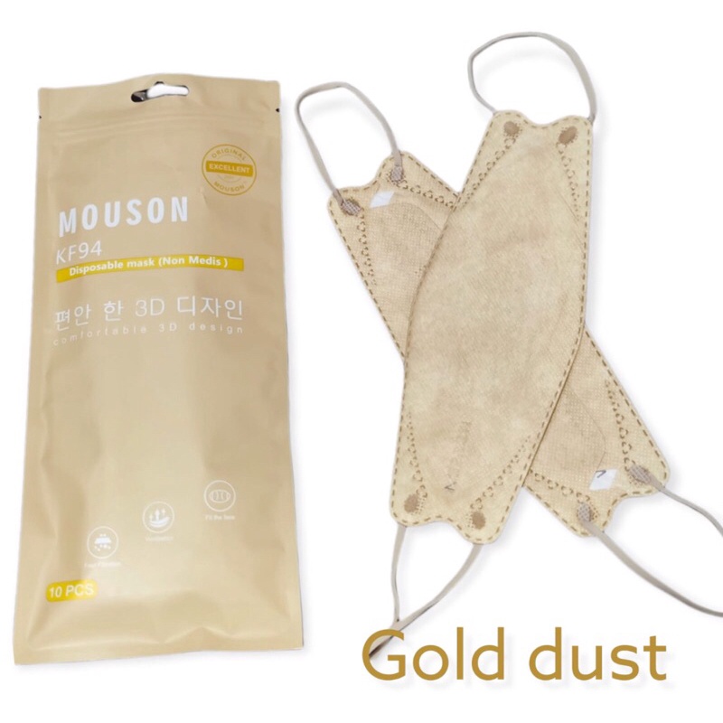 GOLD DUST KF 94 MOUSON EMBOS MASKER KF94 4PLY MOUSON EMBOS PROMO