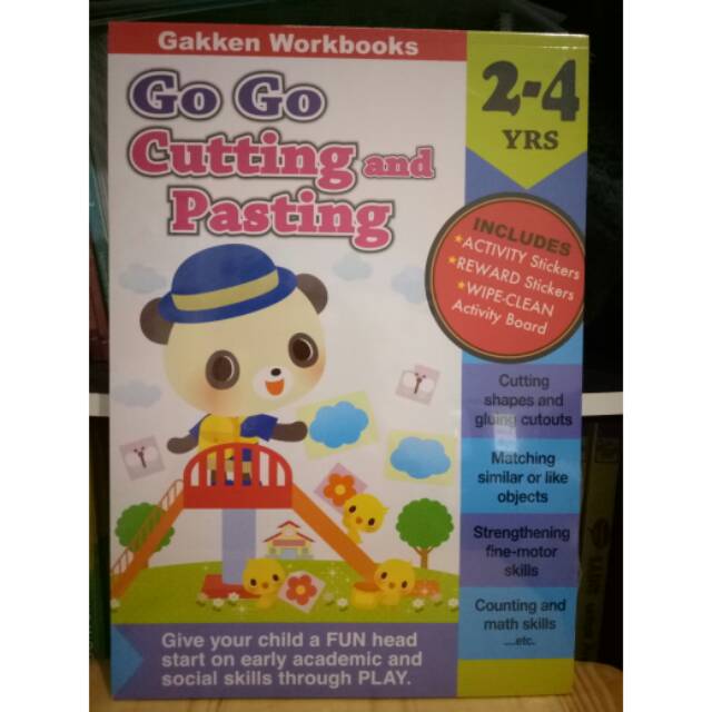 Gakken Workbooks 2-4 years