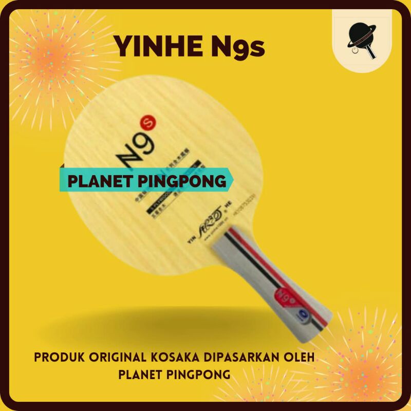 Yinhe N9S - Kayu Blade Bat Bet Pingpong Tenis Meja N9-S
