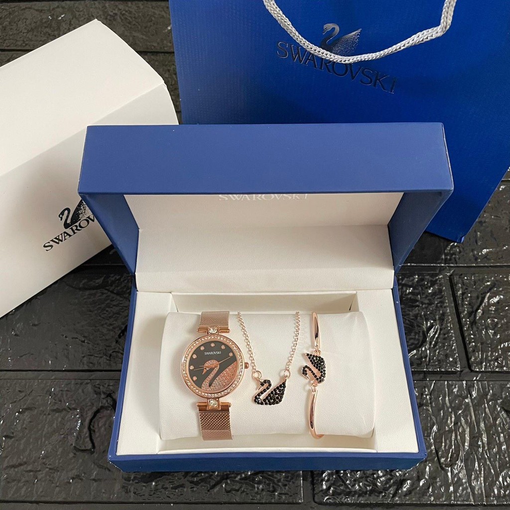 SWAROVSKI PENDANT SET ORIGINAL 100% TERMURAH