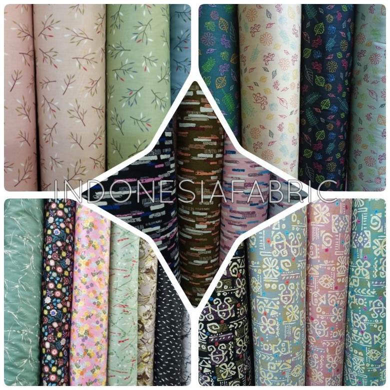 Kain Bahan Katun Jepang Tokai Senko Roll