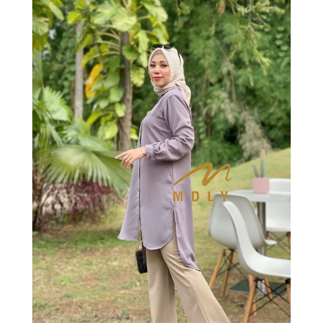 BAJU ATASAN TUNIK PREMIUM WANITA TERBARU ZALIKA By MDLY