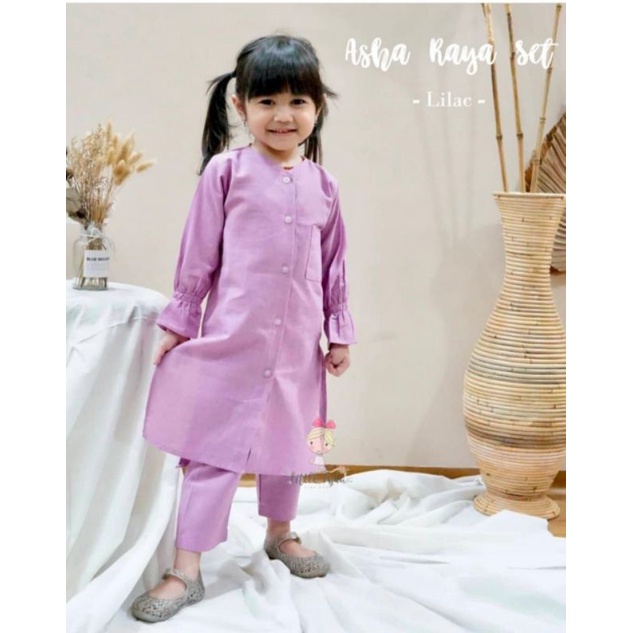 SETELAN BAJU MUSLIM ANAK ASHA RAYA SEY