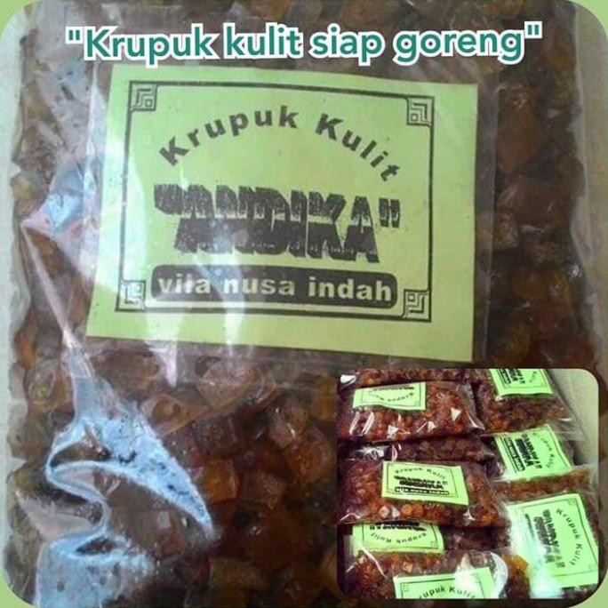 

krupuk kulit sapi siap goreng