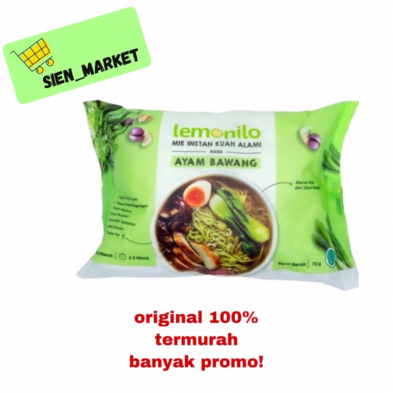 

LEMONILO AYAM BAWANG MI KUAH MI INSTAN SEHAT LEMONILO MURAH