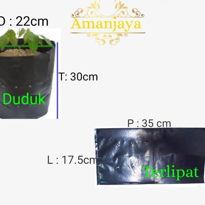 SALE (cqs-713) Plastik polibag 500 gram/ polibag murah/ polibag