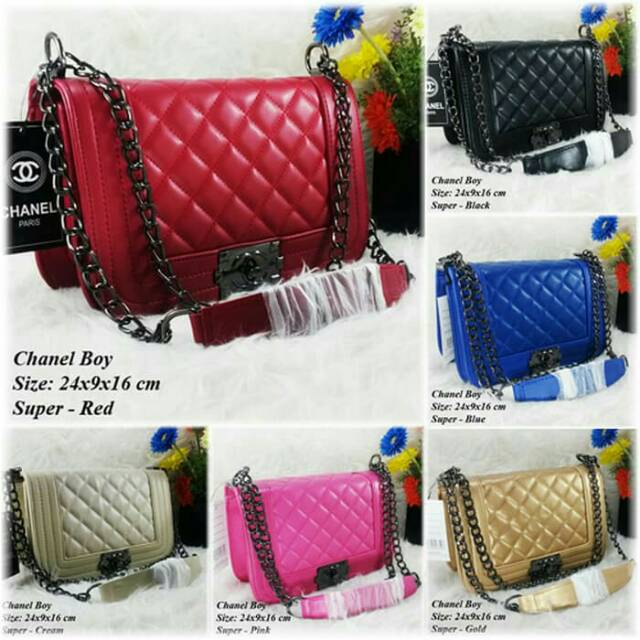 Tas Wanita Import Channel Boy Super