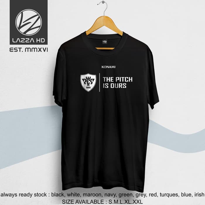 Kaos / Tshirt Game Sepakbola PES Konami Terlaris