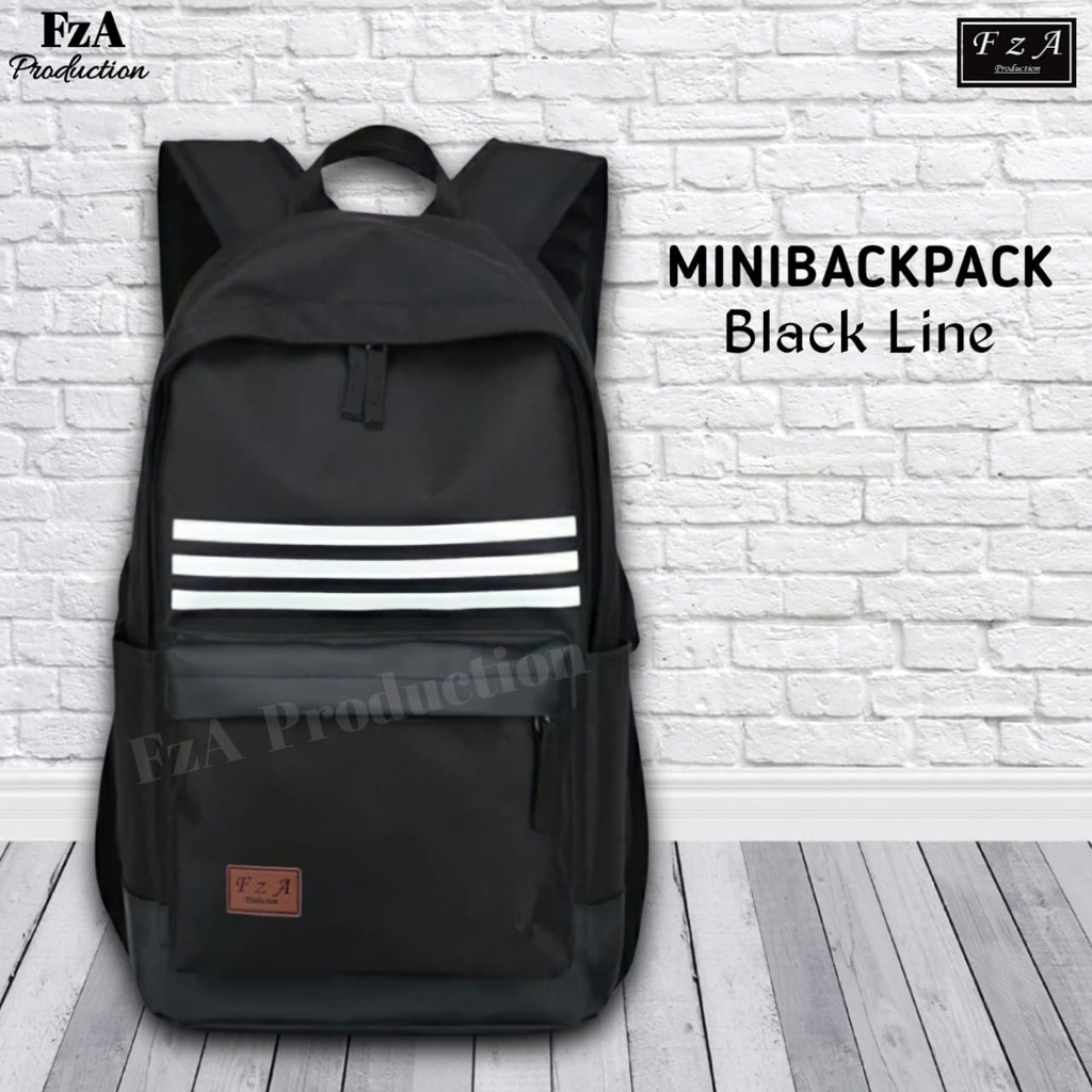 FzA Official - Tas Ransel Distro Casual Pria Wanita / Tas Ransel Laptop Backpack Sekolah Kuliah Distro Original Tas Punggung Laptop - BLLN