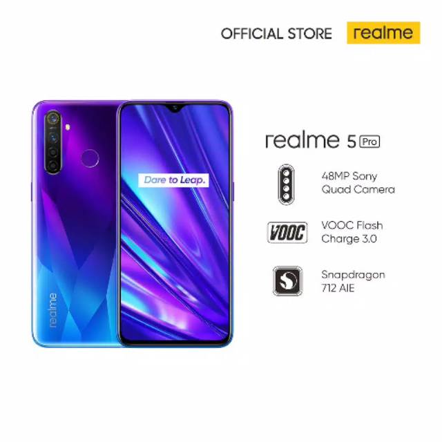 [TERMURAH] Realme 4GB / 128 GBProsesor Qualcomm Snapdragon 712AIE
Octa-core CPU