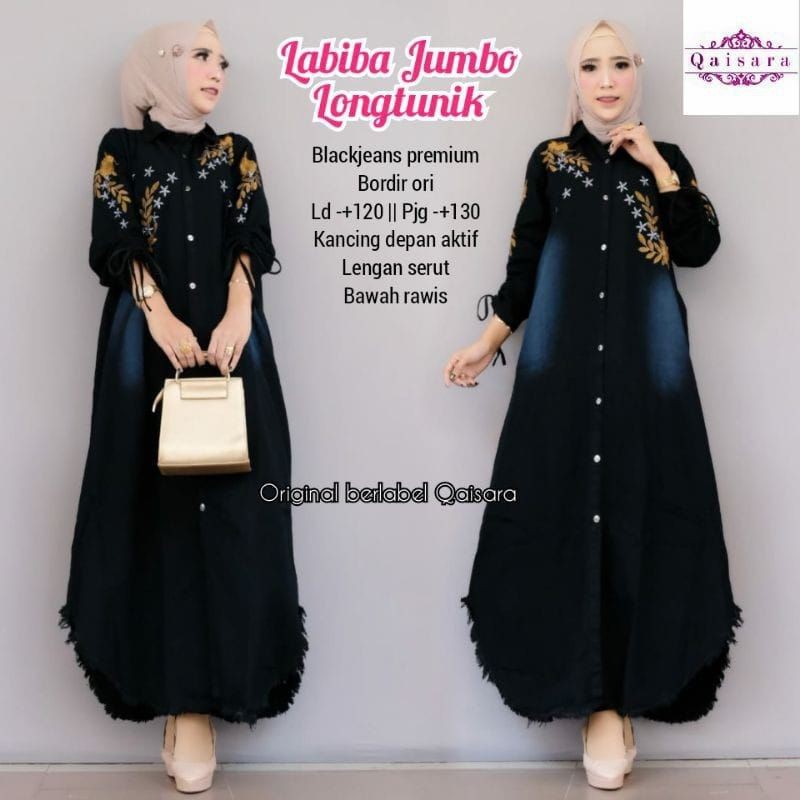 LABIBA JUMBO TUNIK ORIGINAL QAISARA