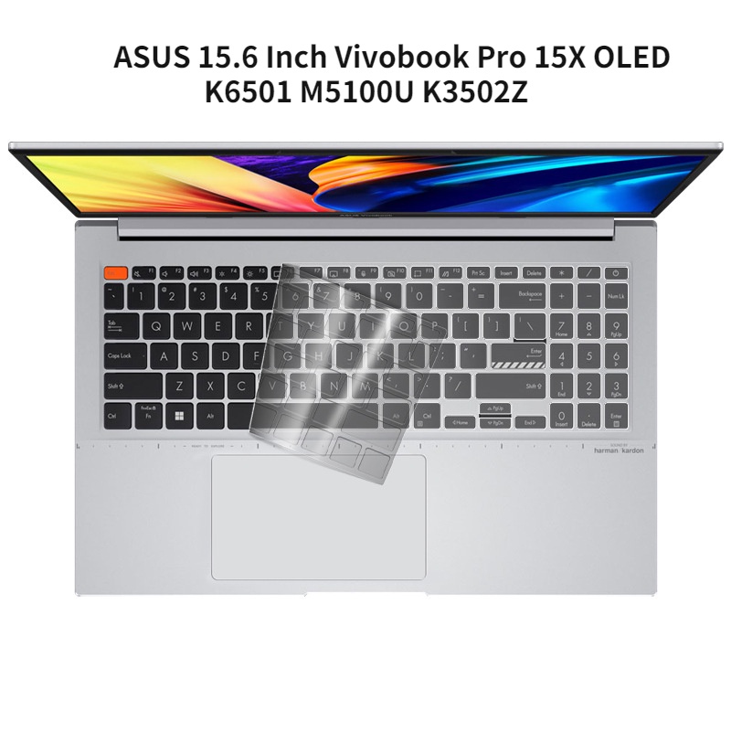 Film Pelindung Keyboard Bahan TPU Untuk ASUS 15.6 Inch K3502Z Vivobook Pro 15X OLED K6501 M5100U