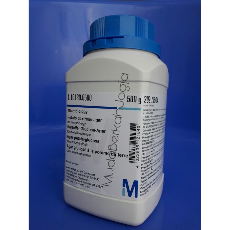 

Potato Dextrose Agar/ PDA/ Potato Dektros Agar 20 gr