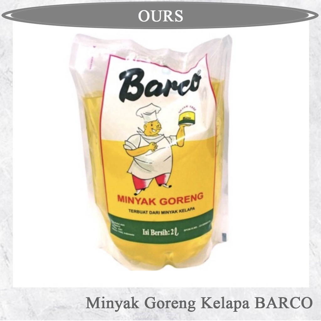 

BARCO MINYAK GORENG KELAPA 2 Liter pouch