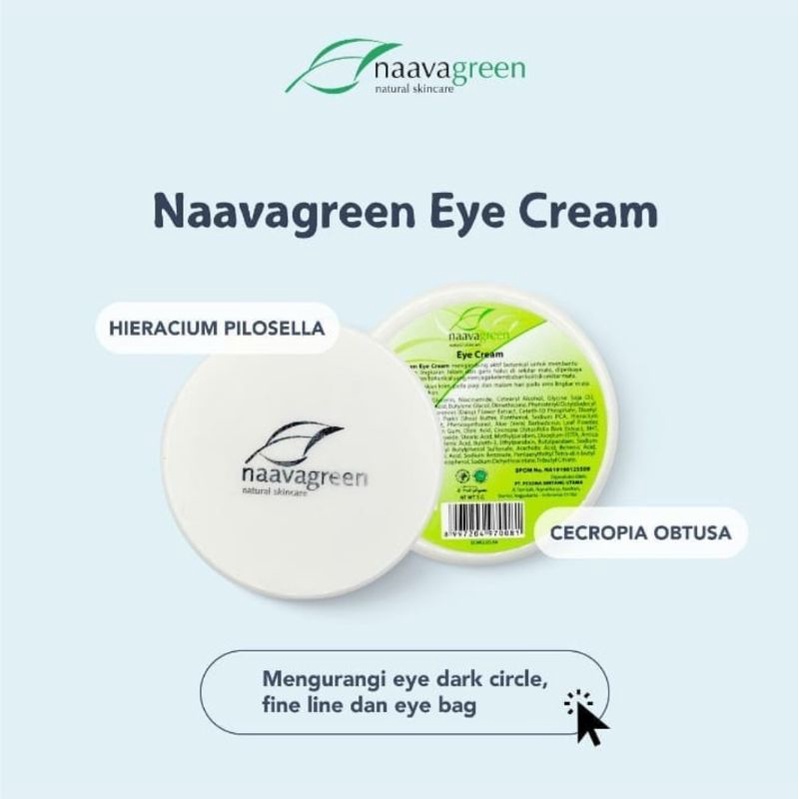 Naavagreen Eye Cream - Krim Mata Naavagreen Original