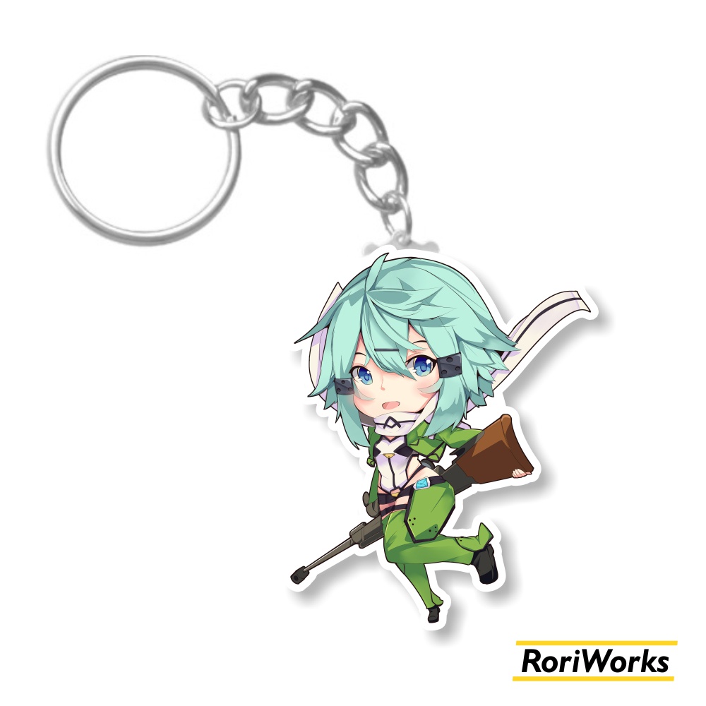 Keychain Anime - Sinon [SAO] Sword Art Online