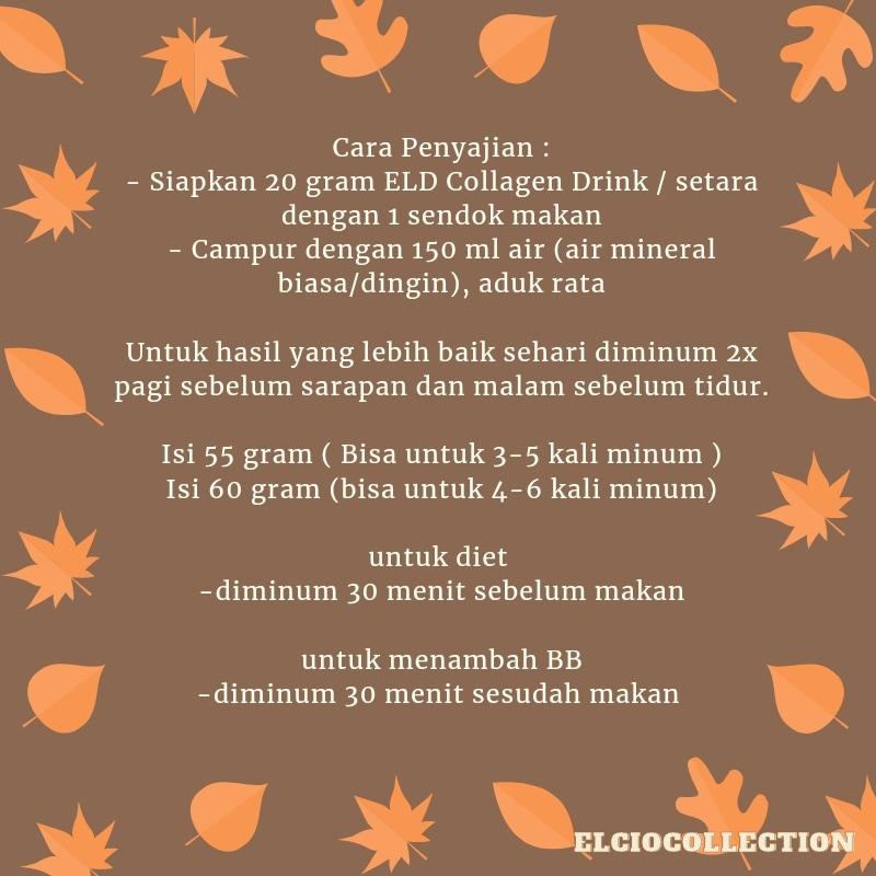 ELD Coklat Almond Original Minuman Pemutih