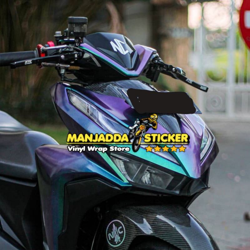 Sticker Bunglon Skotlet Motor Chameleon Super Premium Berkualitas