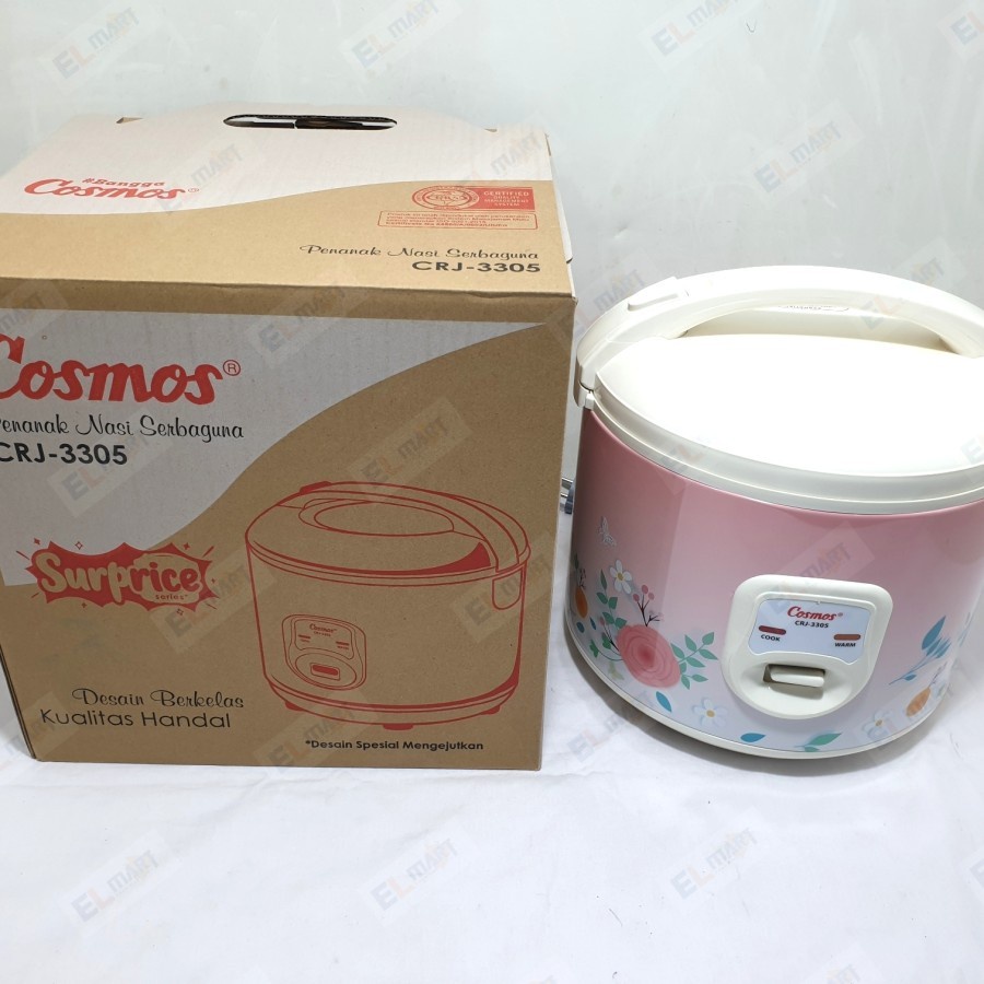 Cosmos 1,8 Liter CRJ 3305 Rice Cooker CRJ3301 1.8L Magic Com
